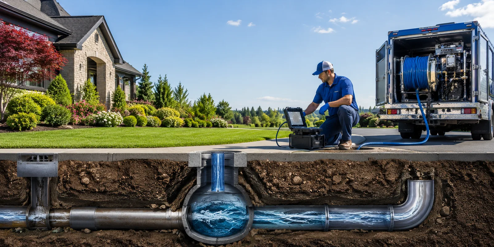Drainage restoration information for Perry, KS